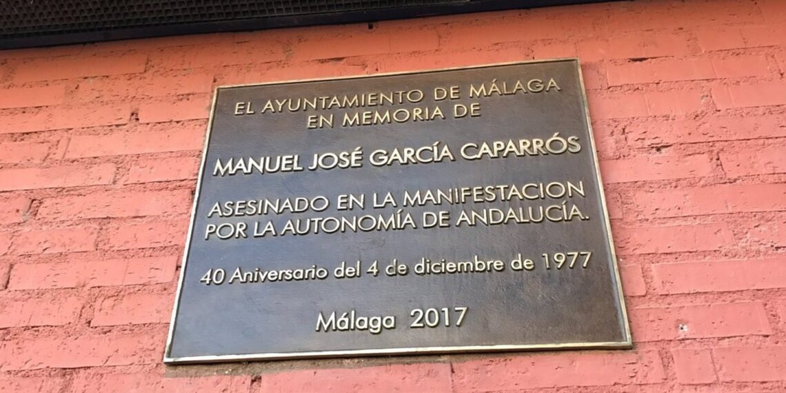 Anuncian una concentración de dos días para rendir homenaje a Manuel José García Caparrós en Málaga