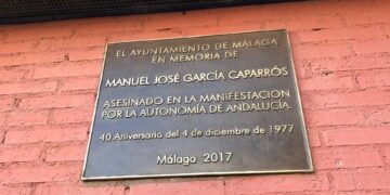 Anuncian una concentración de dos días para rendir homenaje a Manuel José García Caparrós en Málaga
