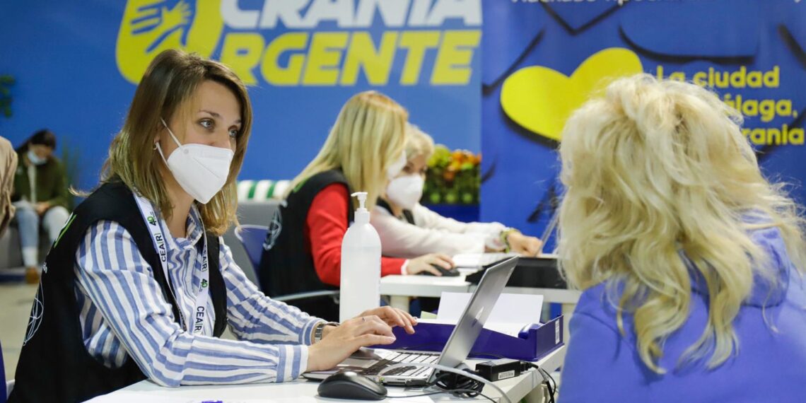 Málaga contabiliza unas 13.000 protecciones temporales a refugiados de Ucrania