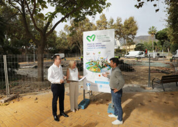 La zona infantil del Parque de la Represa se contagia de literatura