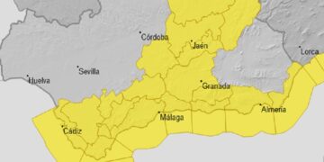 112 coordina más de 500 incidencias por la lluvia y el viento en Andalucía