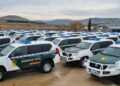 La Guardia Civil recibe 186 nuevos vehículos