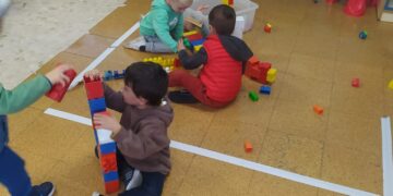 Comienza el Campamento Urbano de Navidad en el Colegio Blas Infante de Casares