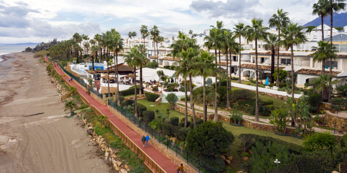 Finalizan las obras de un nuevo tramo de corredor litoral en Dominion Beach