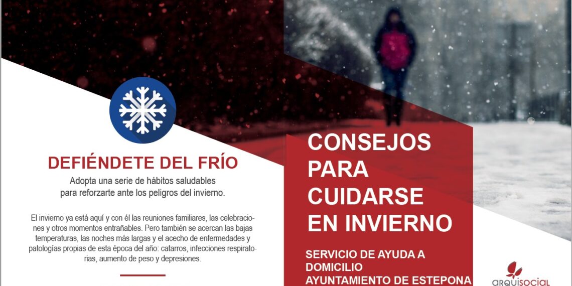 El Ayuntamiento de Estepona pone en marcha una campaña informativa sobre el frío para personas dependientes