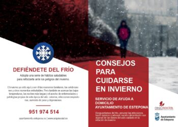 El Ayuntamiento de Estepona pone en marcha una campaña informativa sobre el frío para personas dependientes
