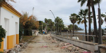 Comienza la última fase de la remodelación integral de los dos kilómetros del paseo marítimo de Estepona