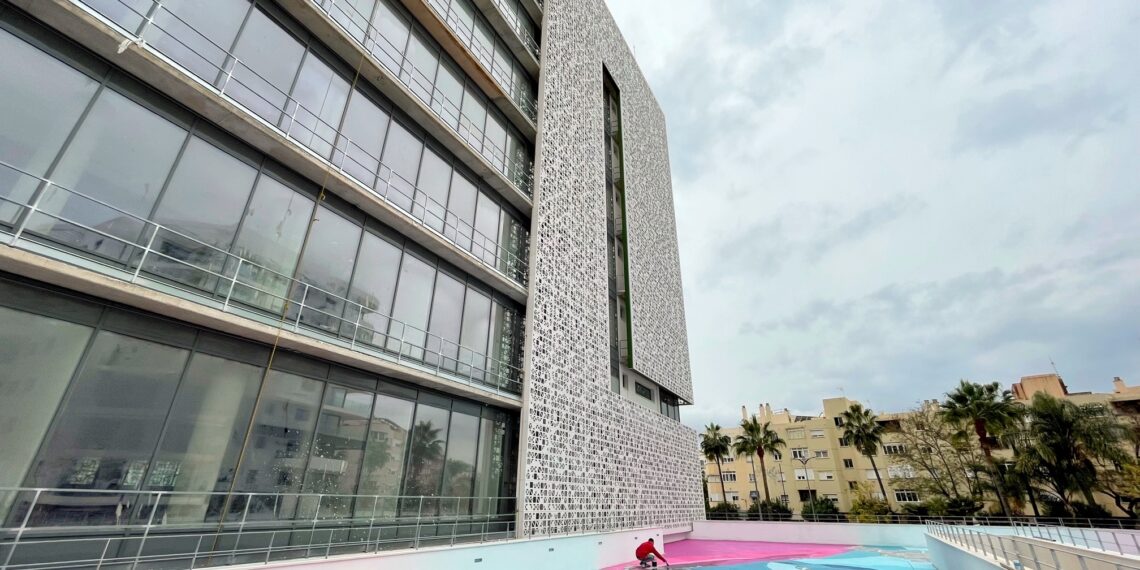 Estepona suma a la Ruta de Murales la primera obra ‘Ground Eco-Painting’ de la ciudad