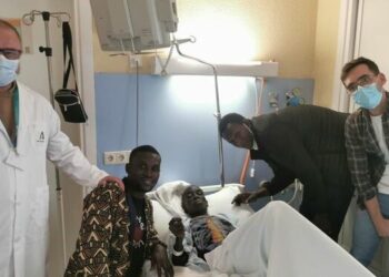 Tras pasar los últimos días junto a su hijo, fallece Ablaye en el Hospital Costa del Sol