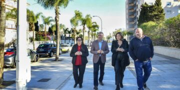 Salado anuncia obras en Torremolinos financiadas por la Diputación por importe de 2,1 millones de euros durante 2023