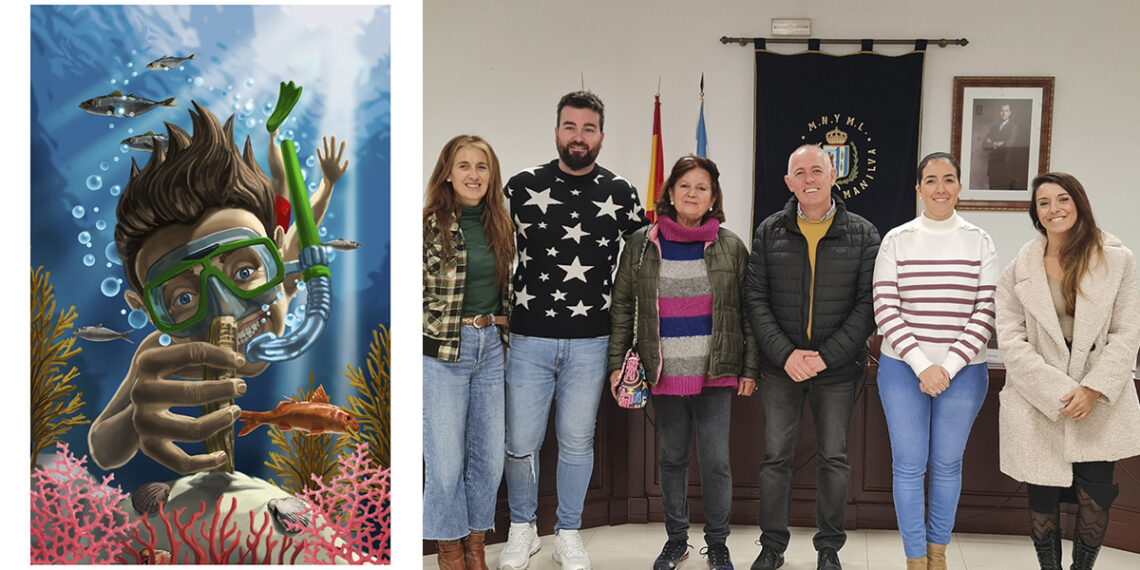 «Los niños del agua» gana el concurso del mural de la fachada de Virgen de África