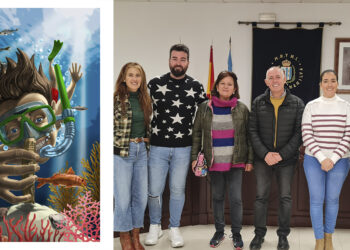 «Los niños del agua» gana el concurso del mural de la fachada de Virgen de África