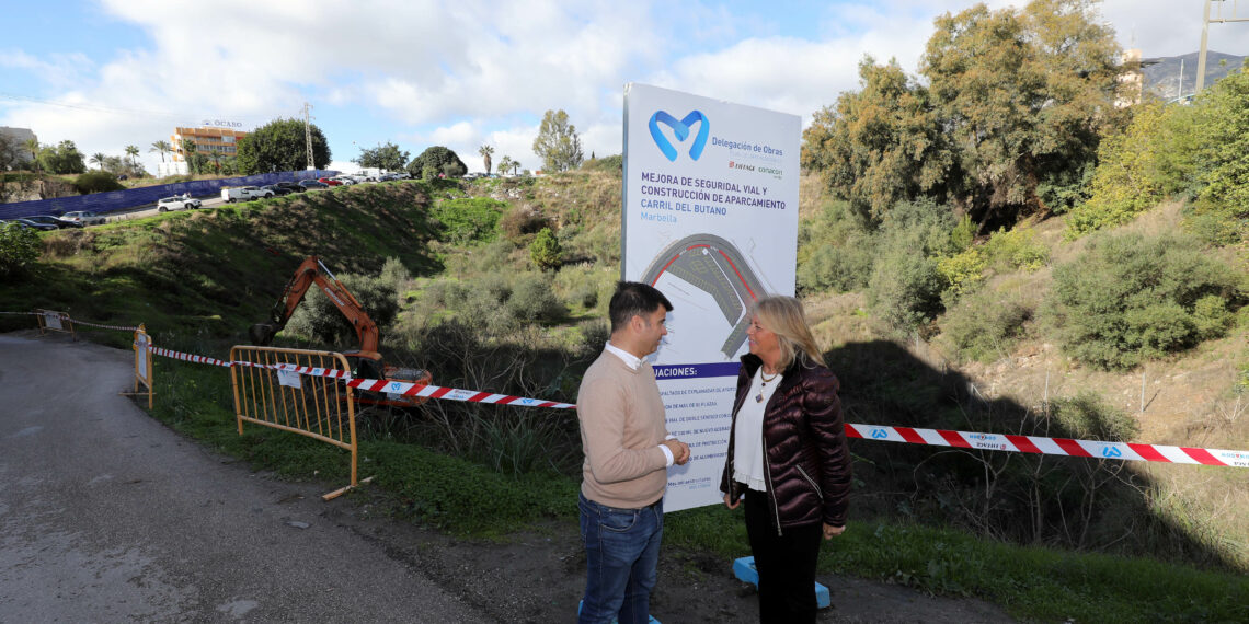 Inician los trabajos para mejorar el tráfico en el Carril del Butano de Marbella