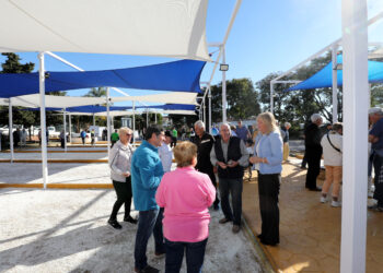 Reabiertas con un torneo internacional las pistas de petanca Eriks Plan de Las Chapas tras su remodelación integral