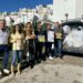 La Asociación Frente Bolillón de Estepona reparte en Casares 36 lotes de juguetes para niños