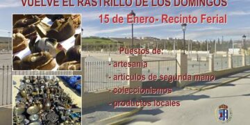 Este domingo vuelve el tradicional rastrillo a Manilva