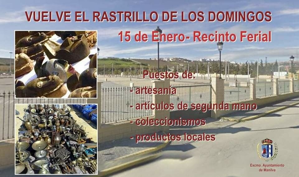 Este domingo vuelve el tradicional rastrillo a Manilva