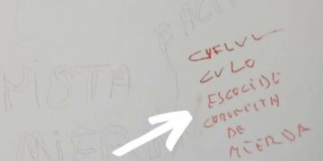 El equipo de gobierno de Casares (IU) condena las pintadas aparecidas en el parking de Marcelino Camacho