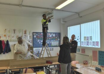 Medidas de ahorro energético en el colegio Maicandil en Manilva