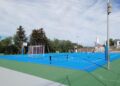 Secadero abre la nueva pista polideportiva del colegio Los Almendros