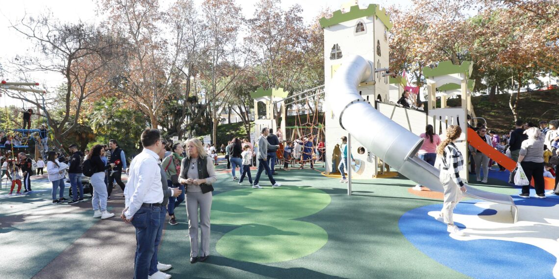 Inaugurado el nuevo parque infantil del Arroyo de La Represa: ya es el área de juegos más grande de Marbella