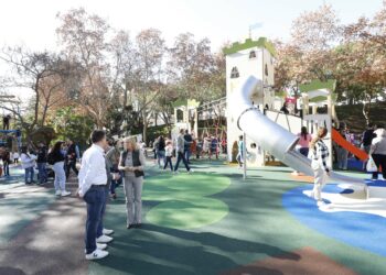 Inaugurado el nuevo parque infantil del Arroyo de La Represa: ya es el área de juegos más grande de Marbella