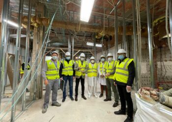 Las obras para mejorar confortabilidad en espacios de área de Radiodiagnóstico del Clínico siguen «a buen ritmo»