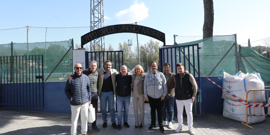 Nuevas mejoras en el campo de fútbol del Vigil de Quiñones
