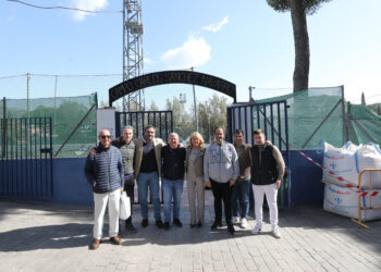 Nuevas mejoras en el campo de fútbol del Vigil de Quiñones