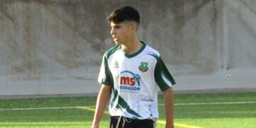 El manilveño Aimar Ledesma jugará la Copa de Andalucía de fútbol infantil