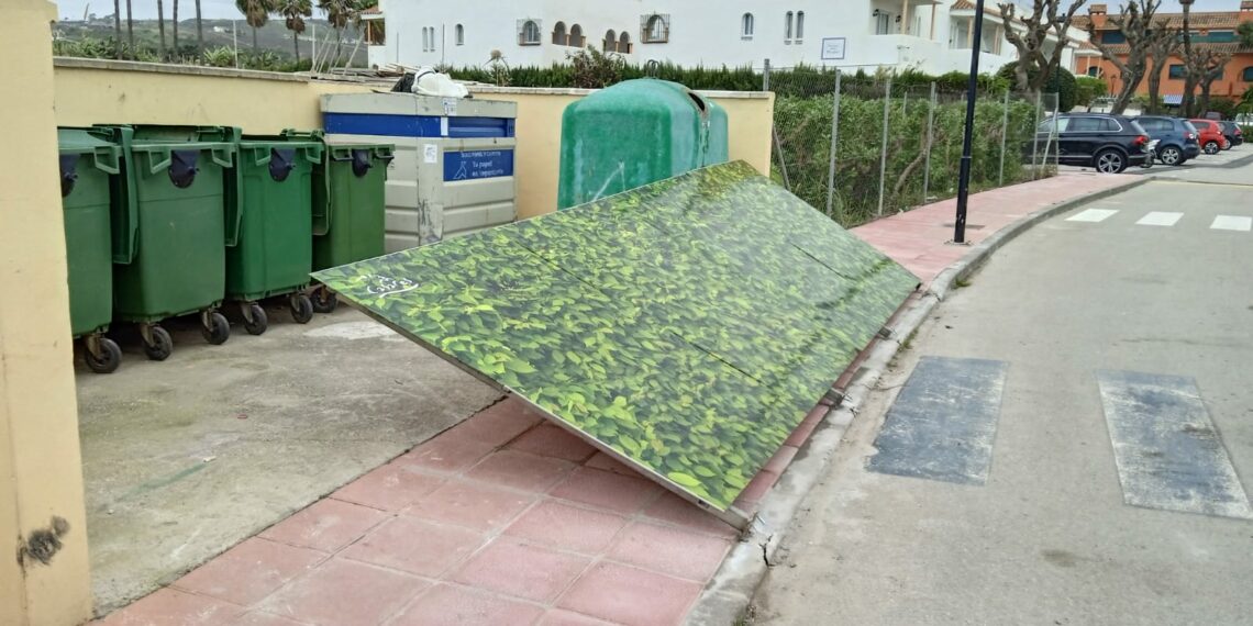 Incidencias en Casares por el temporal de viento