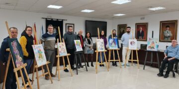 La manilveña María José Gil, ganadora del certamen del cartel anunciador del Carnaval de Manilva 2023