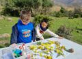Más de 200 escolares del Blas Infante de Casares y Los Almendros de Secadero plantan árboles en el municipio