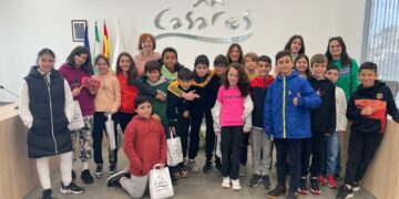 Escolares de Casares profundizan en la figura de Blas Infante