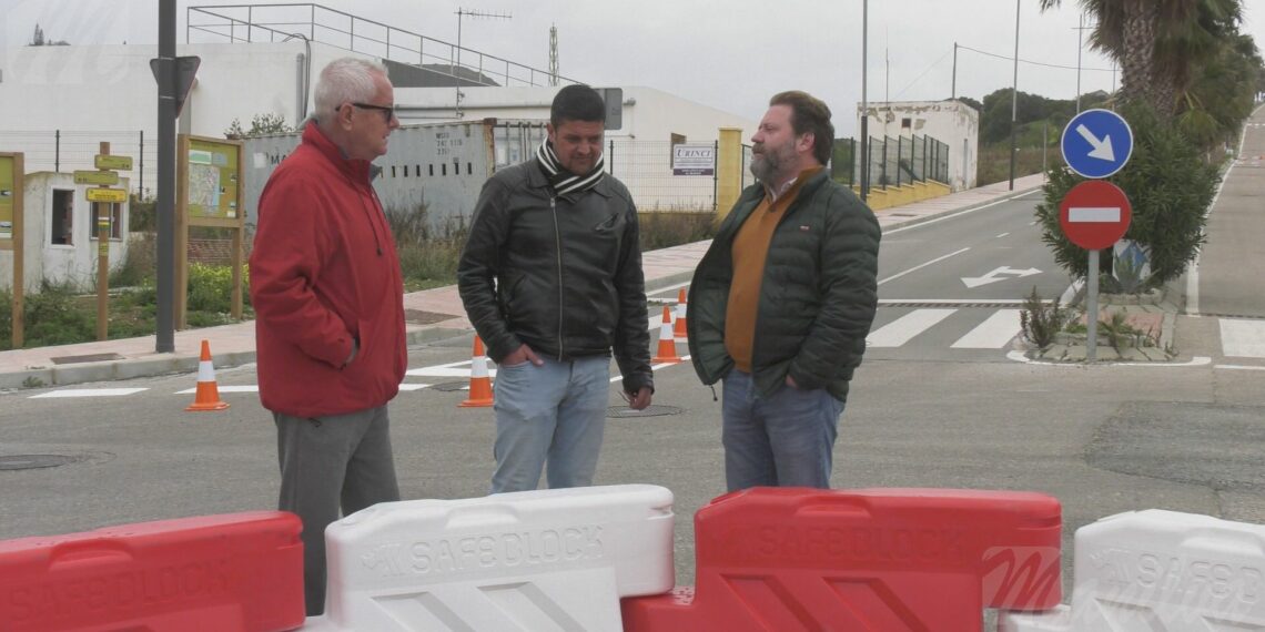 Mejoras en la entrada y el trayecto del vial de Martagina