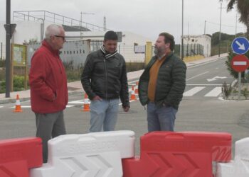 Mejoras en la entrada y el trayecto del vial de Martagina
