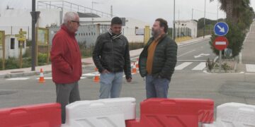 Mejoras en la entrada y el trayecto del vial de Martagina