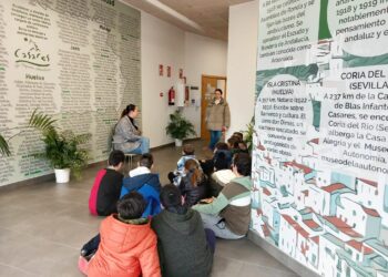 Aumentan las visitas de escolares a Casares en torno al Día de Andalucía