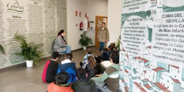 Aumentan las visitas de escolares a Casares en torno al Día de Andalucía