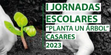 Casares acoge las I Jornadas Escolares «Planta un árbol»