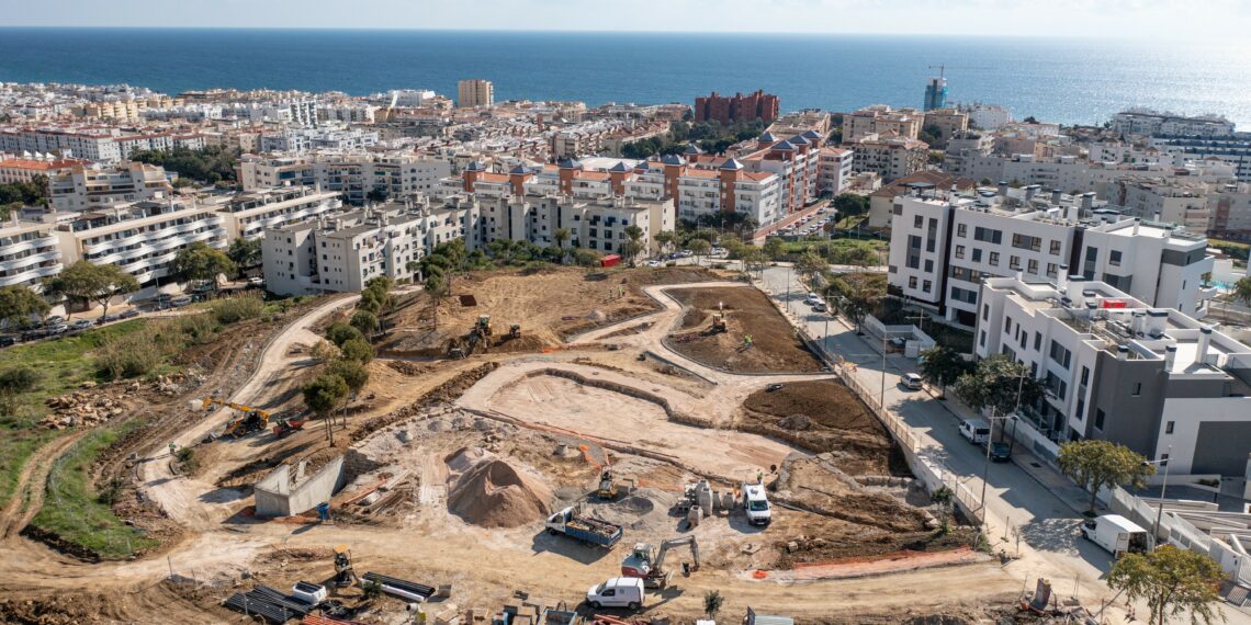 Un nuevo pulmón verde de 16.500 metros cuadrados en Las Mesas para Estepona