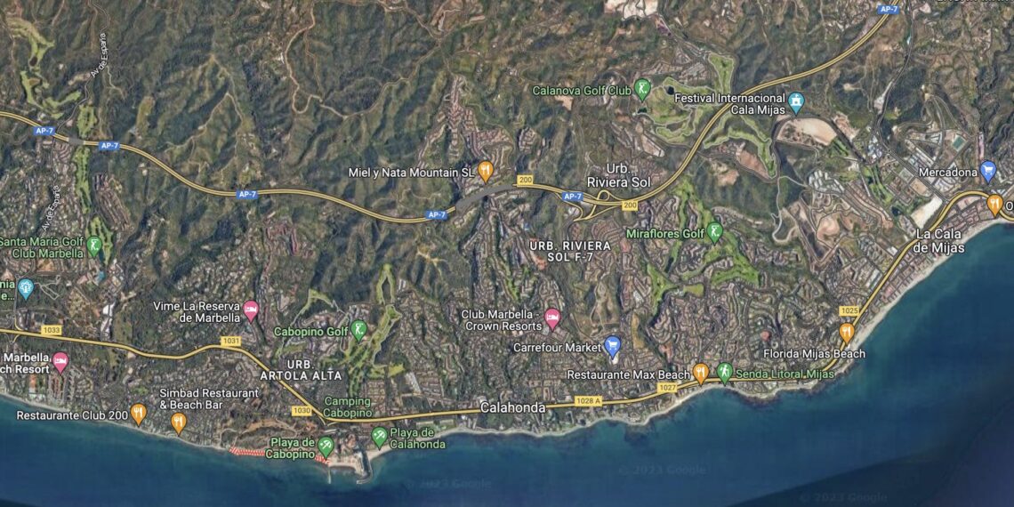 Acosol reparará varias averías entre las zonas de Cabopino en Marbella y la Cala de Mijas