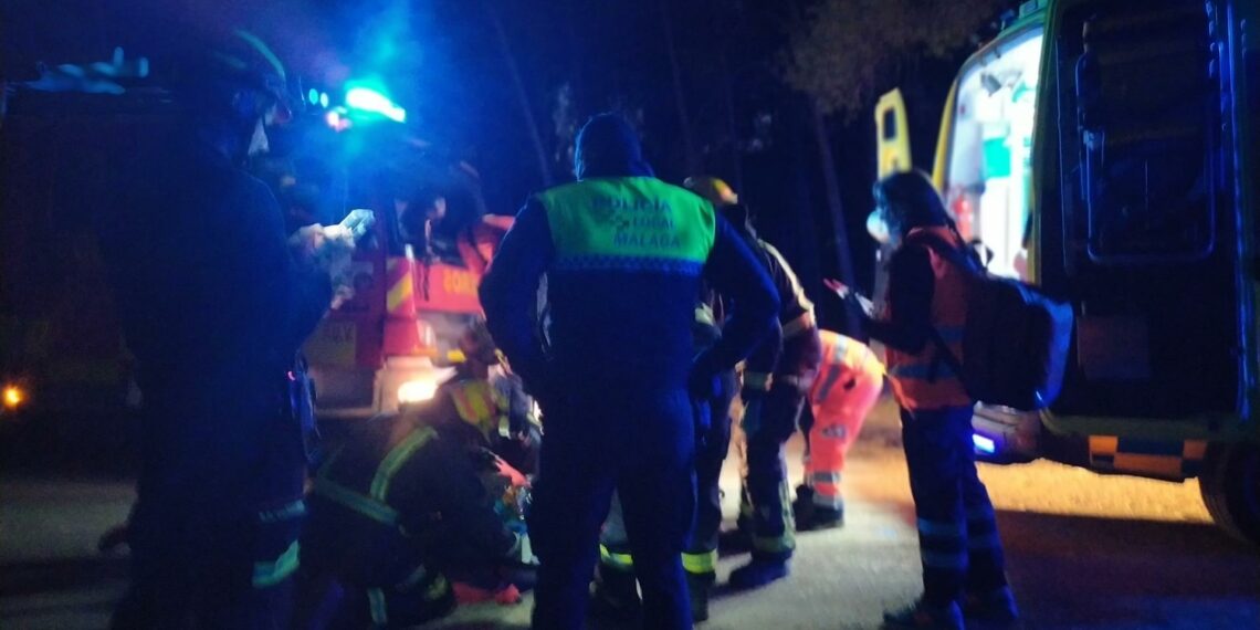 Rescatan a una mujer de 57 años herida en un tobillo en los Montes de Málaga