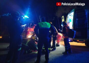 Rescatan a una mujer de 57 años herida en un tobillo en los Montes de Málaga