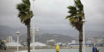 Cuidado con el viento: continúa la alerta amarilla en toda la Costa del Sol