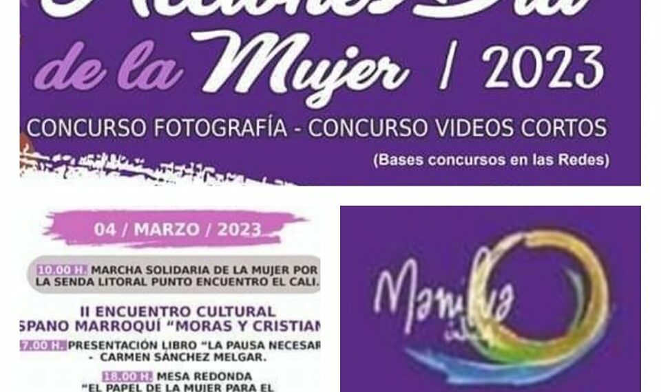 Actividades que se realizarán hoy por el Día de la Mujer en Manilva