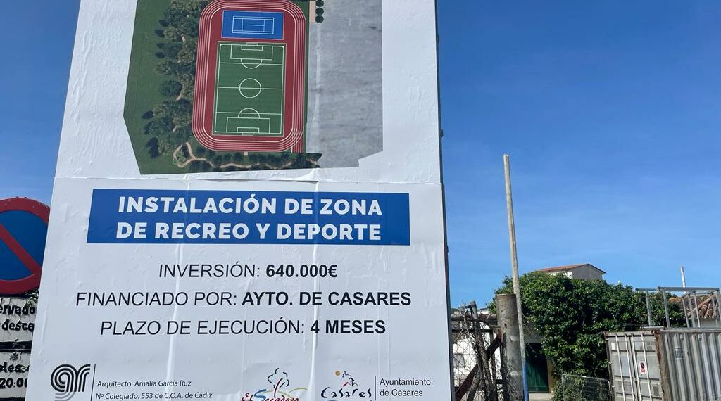 Comienza la construcción del complejo deportivo de Secadero