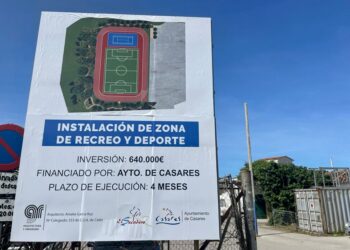 Comienza la construcción del complejo deportivo de Secadero