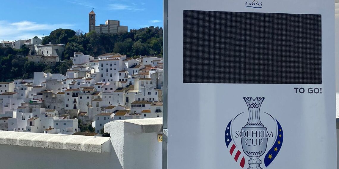 Mañana se inaugura en Casares el reloj de la cuenta atrás para la Solheim Cup 2023