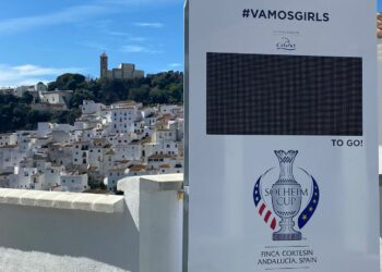 Mañana se inaugura en Casares el reloj de la cuenta atrás para la Solheim Cup 2023